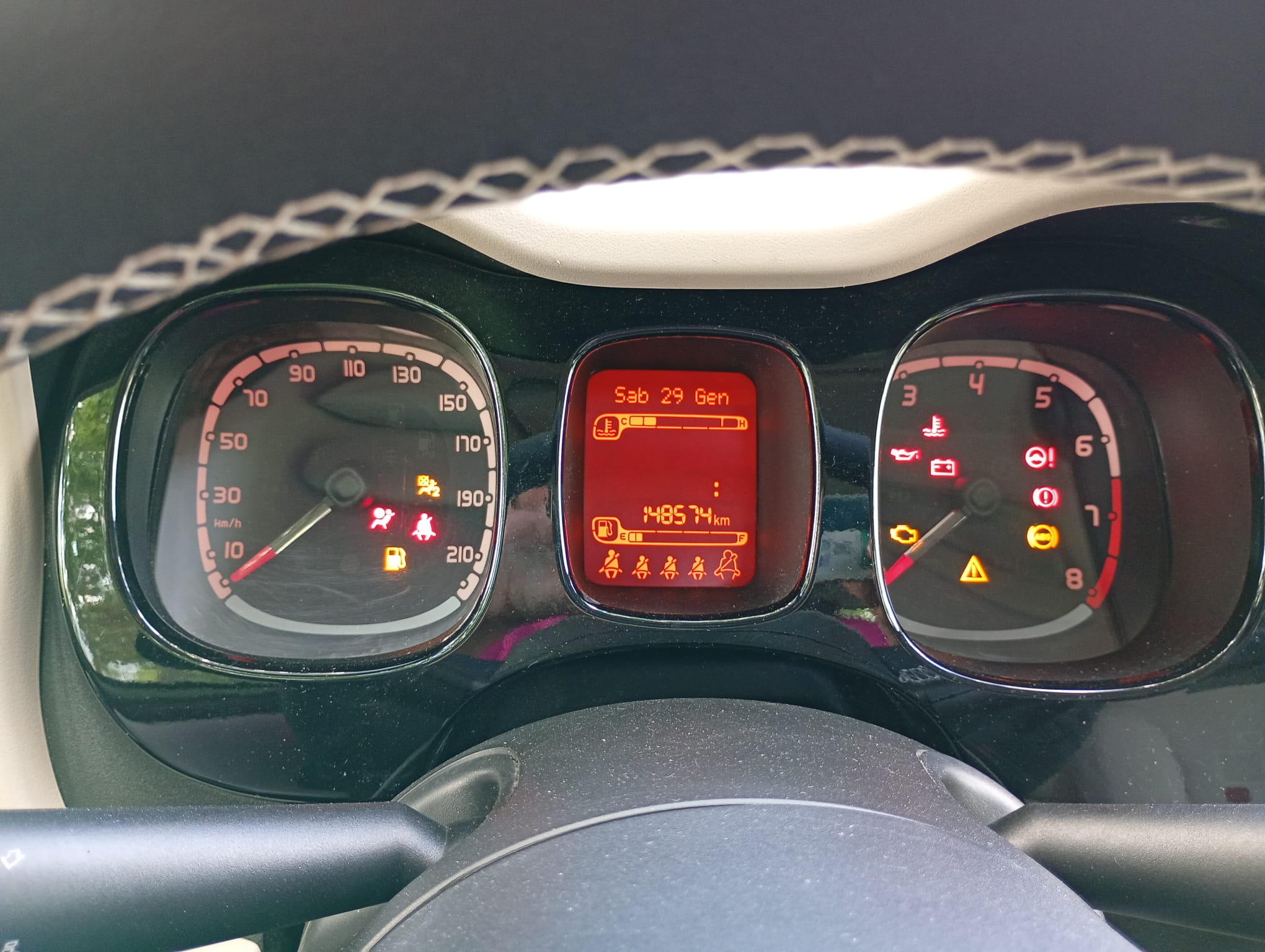 
								Fiat Panda 1.2 benzina full									